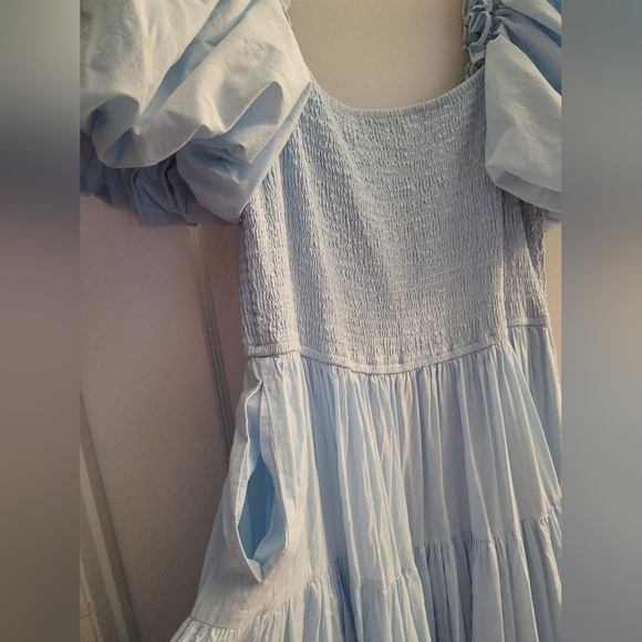 🩵JessaKae NWOT Light Blue Luna Maxi Dress - Picture 10 of 12